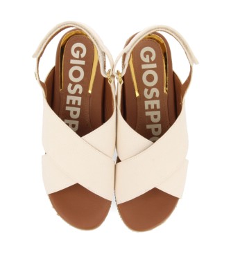 Gioseppo Megget off-white sandals -Platform height 6cm