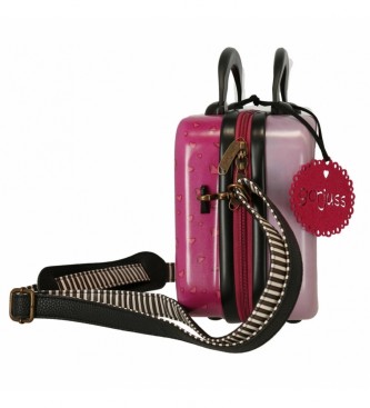Gorjuss ABS Toilet bag For my love adaptable to trolley purple