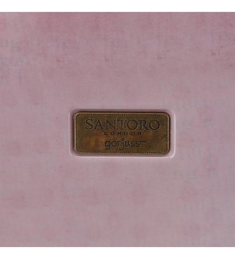 Santoro Medium stiv kuffert 67cm For my love lilla