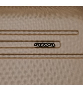 Movom Valigia da cabina Movom Galaxy marrone -40x55x20cm-