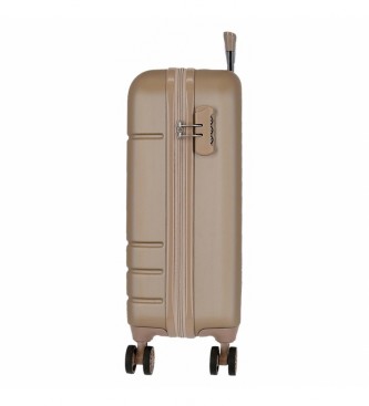 Movom Movom Galaxy champagne 55-68cm set di valigie rigide