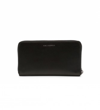Karl Lagerfeld Leather wallet 221W3210 black