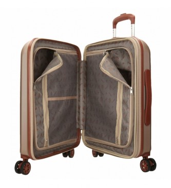 El Potro Ocuri udvidelig kuffert Beige -40x55x20cm