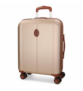 El Potro Cabin size suitcase Ocuri champagne 55cm