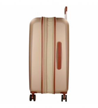 El Potro Set di valigie El Potro Ocuri champagne 55-70cm beige
