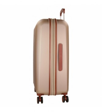 El Potro Set di valigie El Potro Ocuri champagne 55-70cm beige