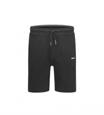 BOSS Shorts Logotipo contraste preto