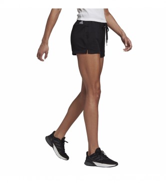 adidas Pantalón Corto Essentials Slim Logo negro