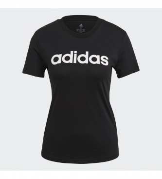 adidas Camiseta Loungewear Essentials Slim Logo negro