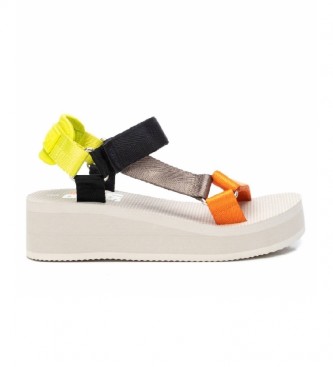 Refresh Multicolor strappy sandals -Height cua 5cm