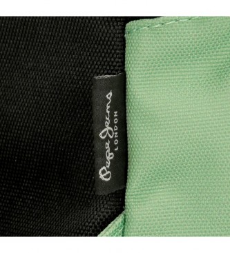 Pepe Jeans Nahrbtnik Pepe Jeans Aris + pastelno zelena torbica