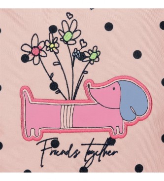 Enso Enso Friends Together petit sac  dos avec trolley rose