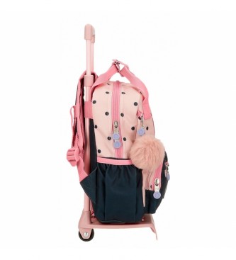 Enso Enso Friends Together pequena mochila com trolley pink