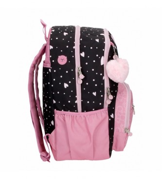Enso EnsoLove Vibes backpack double compartment pink
