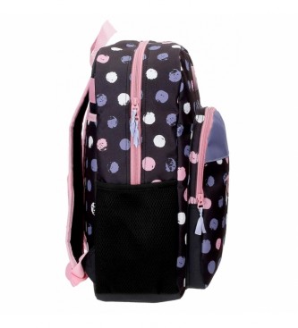 Roll Road School Backpack 40cm The time is now black