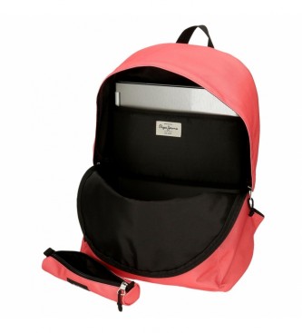 Pepe Jeans Aris Rucksack + Coral Tasche