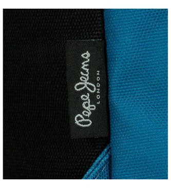 Pepe Jeans Aris Rucksack + Blaue Tasche  