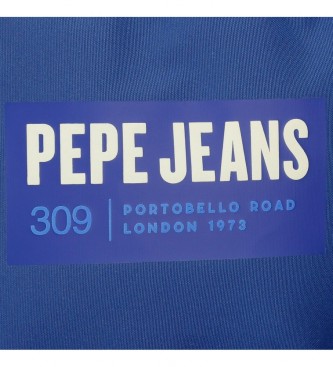 Pepe Jeans Sac  dos Darren  double compartiment, bleu