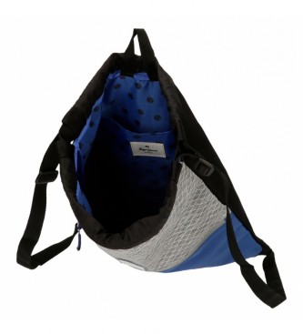 Pepe Jeans Leslie blue backpack bag