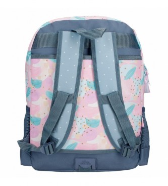 Movom Backpack 42cm Give yourself time adaptable blue
