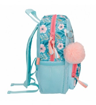 Movom Never Stop Dreaming small backpack blue