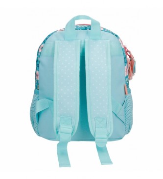 Movom Never Stop Dreaming small backpack blue