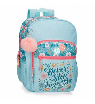 Movom Never Stop Dreaming 38cm backpack blue