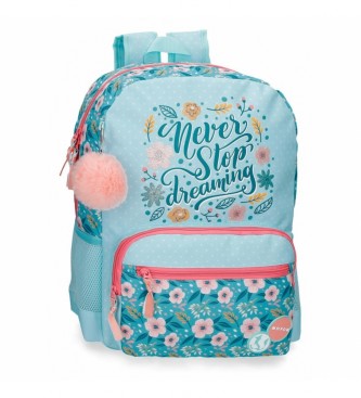 Movom Never Stop Dreaming 42cm backpack blue