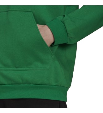 adidas Felpa con cappuccio pullover verde entrata 22