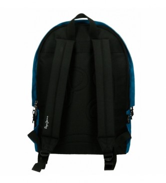 Pepe Jeans Computer backpack Aris Colorful Blue