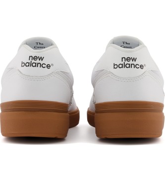 New Balance Court 574 white leather sneakers