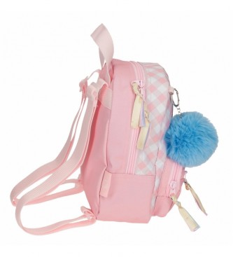 Joumma Bags Hello Kitty Wink roze wandelwagen rugzak