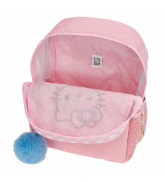 Joumma Bags Zaino Hello Kitty wink 32cm adattabile rosa