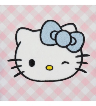 Joumma Bags Mochila Hello Kitty Wink 28cm con portamerienda rosa
