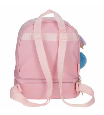 Joumma Bags Hello Kitty Wink 28cm rygsk med madkasse pink