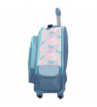 Movom MovomGive yourself time backpack on wheels blue