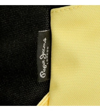 Pepe Jeans Kolorowy plecak Aris jasnożółty