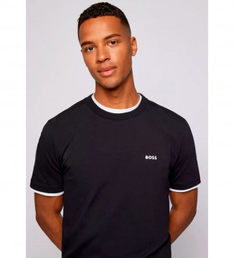 BOSS T-shirt com logótipo preto