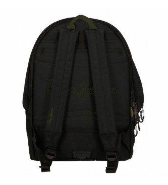 Pepe Jeans Adaptowalny plecak komputerowy Luca czarny