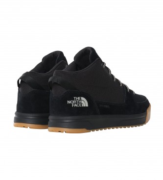 The North Face Larimer black leather sneakers