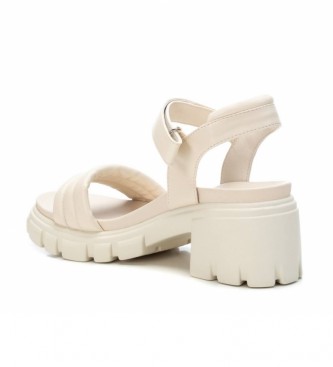 Xti Sandals 044495 white -Height heel 7 cm