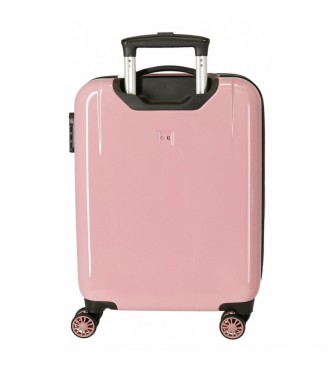 Roll Road Roll Road One World Cabin Suitcase Roll Road One World rgido 55cm rosa