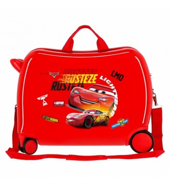 Joumma Bags Children's Suitcase Cars Rusteze Lightyear 2 multidirectional wheels Red