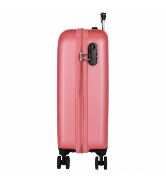 Roll Road Roll Road Cambodia Expandable Cabin Suitcase Roll Road Cambodia Pink