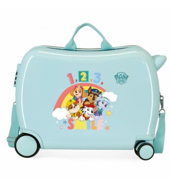 Joumma Bags Paw Patrol Dream Patrol turquoise children's suitcase 2 multidirectional wheels