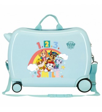 Joumma Bags Paw Patrol Dream Patrol turquoise children's suitcase 2 multidirectional wheels