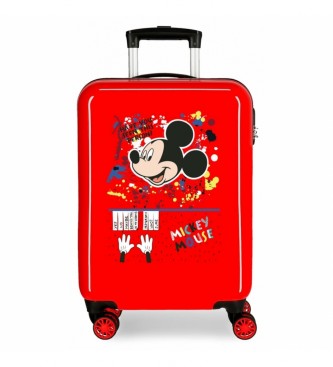 Joumma Bags Kabinengre Koffer Mickey Farbe Mayhem rot -38x55x20cm
