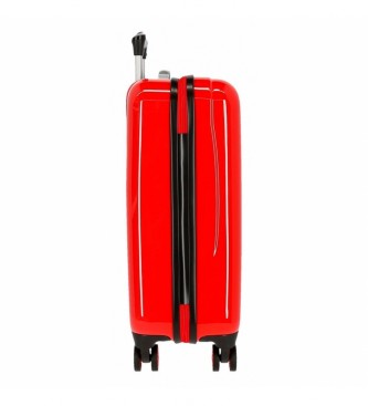 Joumma Bags Cabin size koffer Mickey kleur Mayhem rood -38x55x20cm