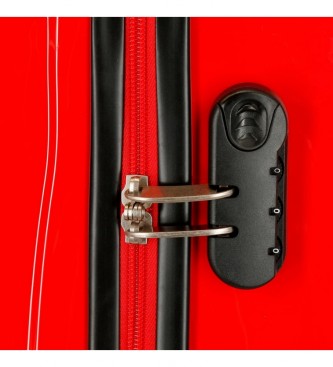 Joumma Bags Cabin size koffer Mickey kleur Mayhem rood -38x55x20cm