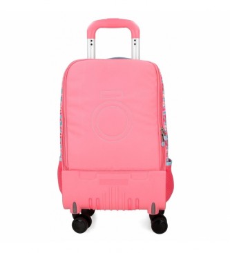 Enso Backpack 4 wheels Enso Together Growing pink